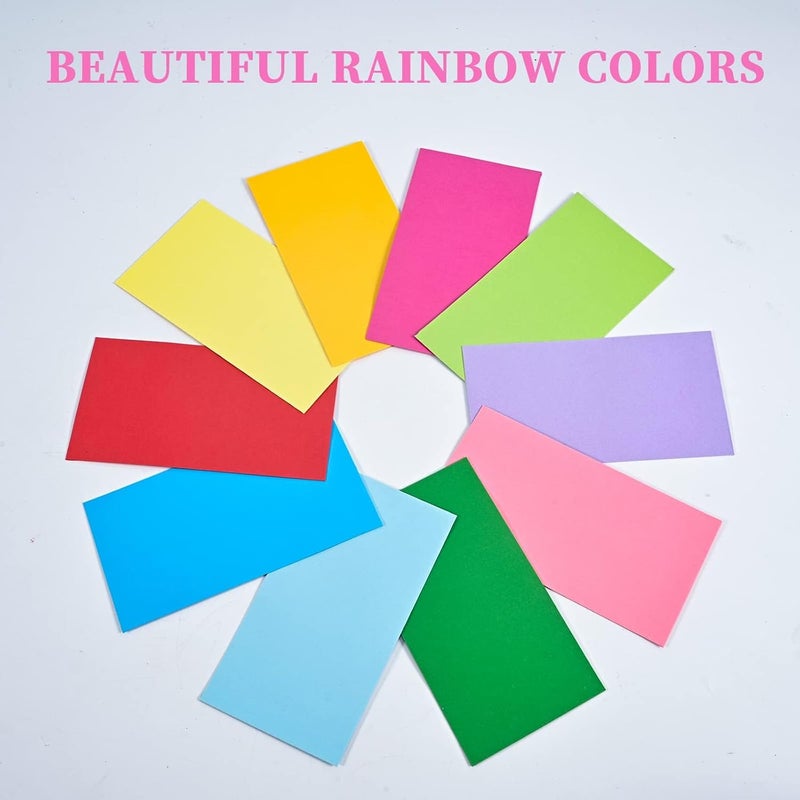 swesara 100 Pack Small Coin Envelopes, 2.25 x 3.5 Colored Tiny Seed Envelopes Mini Parts Small Items Stamps Storage Packets Envelopes for Garden, Office or Wedding Gift - Image 2